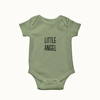 Barboteuse Little Angel (vert olive) 1