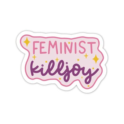 Feministischer Killjoy-Vinylaufkleber