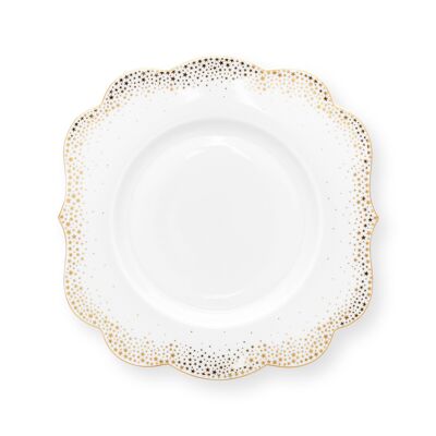 PIP - Royal Winter White dessert plate - 23.5cm