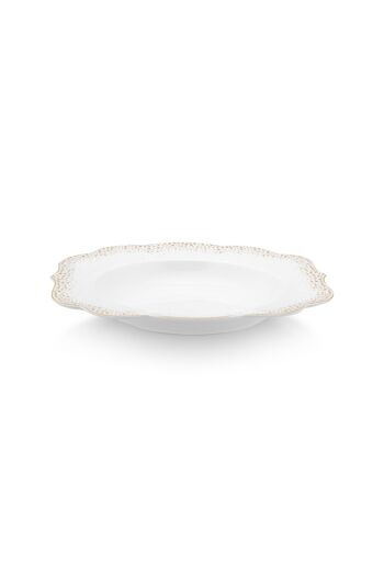 PIP - Assiette creuse Royal Winter White - 23,5cm 2