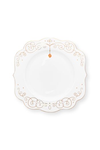 PIP - Assiette plate Royal Winter White - 28cm 1