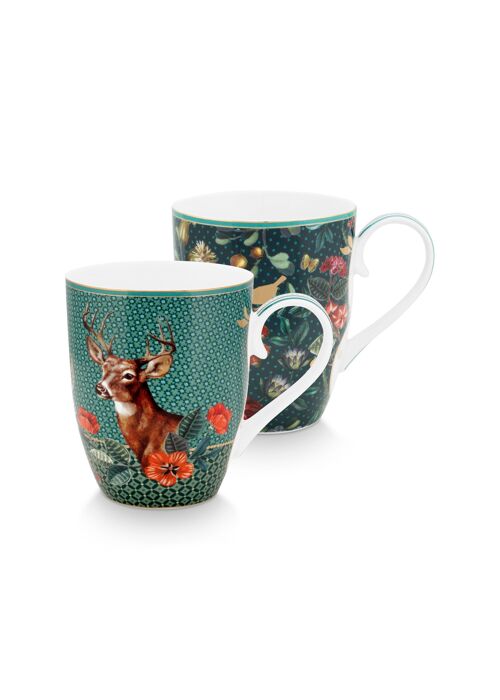 PIP - Coffret 2 Grand mug Winter Wonderland 350ml