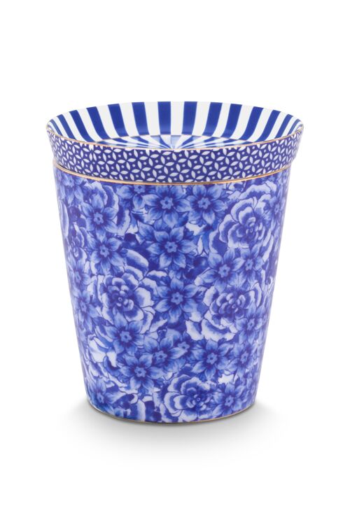 PIP - Set Mugs & Match - Petit mug sans anse Royal Flower & Repose sachet Bleu