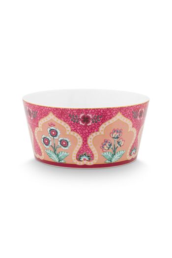 PIP - Coffret Cadeau 4 Bols Oriental Flower Festival Rose - 12cm 4