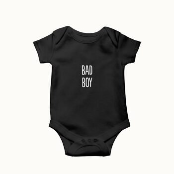 Barboteuse Bad Boy (noir de jais) 1