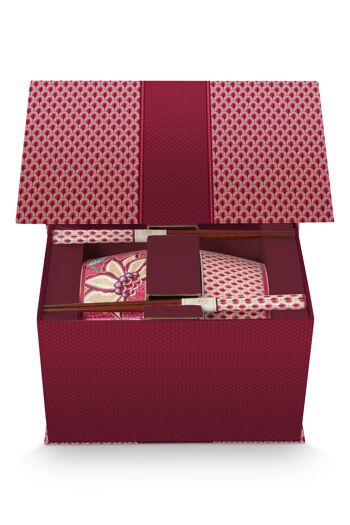 PIP - Coffret Cadeau 2 Bols & 2 paires de baguettes Oriental Flower Festival Ros 1