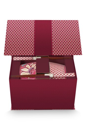 PIP - Coffret Cadeau 2 Bols & 2 paires de baguettes Oriental Flower Festival Ros 3
