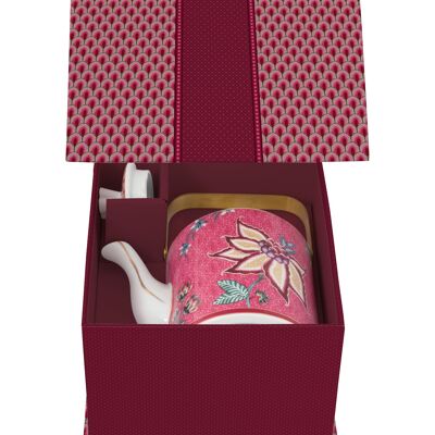 PIP - Set regalo teiera con rose per festival dei fiori orientali - 1 litro