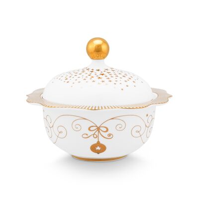 PIP - Royal Winter White Sugar Bowl