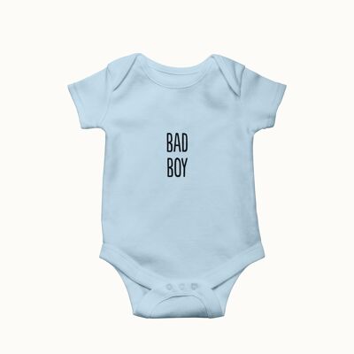 Bad Boy romper (sky blue)