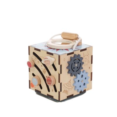6 in 1 small space activity cube