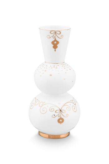 PIP - Vase rond Royal Winter White - 15cm 3