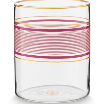 PIP - Bicchiere da acqua Pip Chic rosa - 250 ml