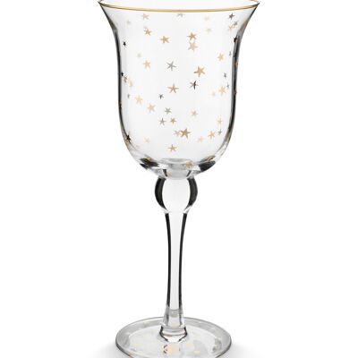 PIP - Royal Winter White Gold wine glass - 360ml