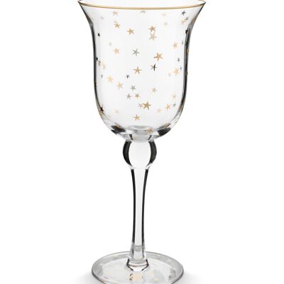 PIP - Verre à vin Royal Winter White Or - 360ml