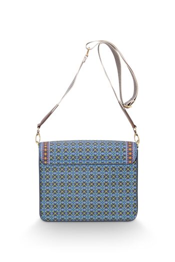 PIP - Cross Body Flap Small Clover Blue 19x6x16cm 2