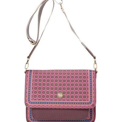 PIP - Cross Body Flap Clover Pink 25x7x20cm