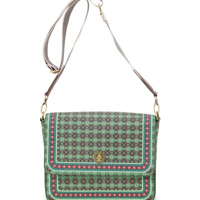 PIP - Cross Body Flap Small Clover Green 19x6x16cm