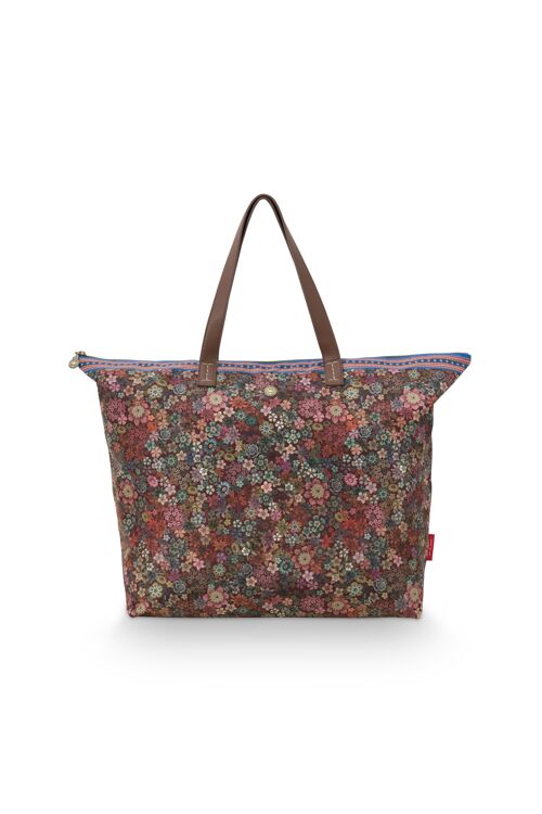 Tote Bag Tutti i Fiori Pink 66x20x44cm - PIP STUDIO
