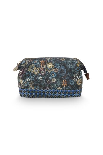 PIP - Cosmetic Purse Medium Tutti i Fiori Blue 22.5x9.5x15cm 1