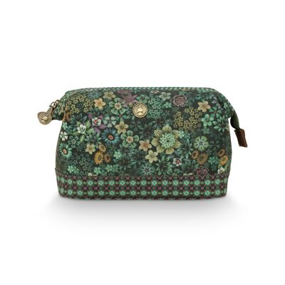 PIP - Cosmetic Purse Medium Tutti i Fiori Green 22.5x9.5x15cm