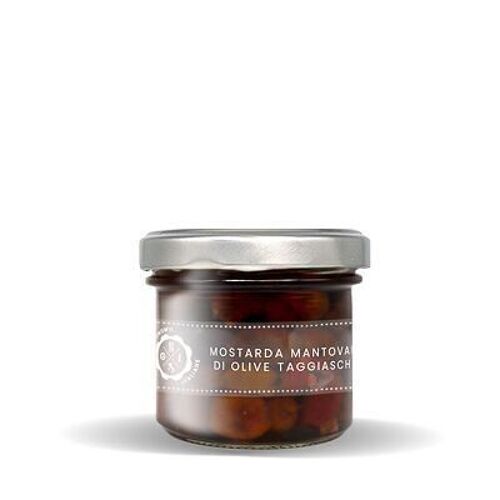 Mostarda mantovana di olive taggiasche 120gr