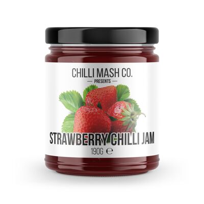 Erdbeer-Chili-Marmelade | 190g | Chili Mash Company