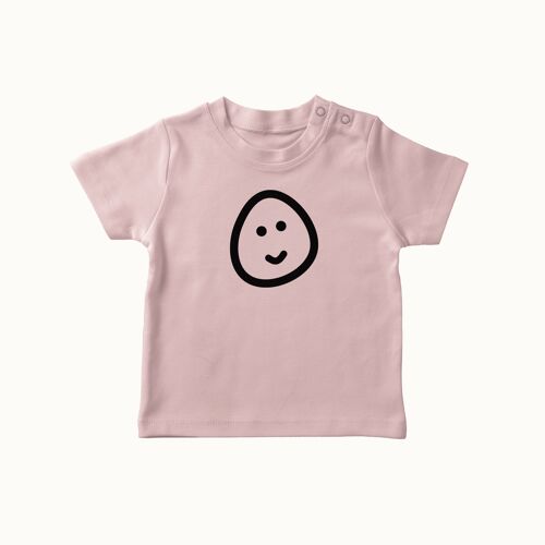 TOET Egg t-shirt (soft pink)