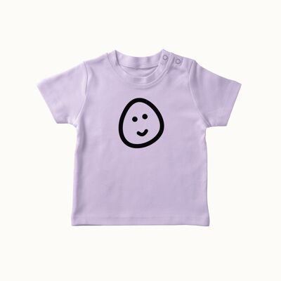 Camiseta TOET Egg (lavanda)