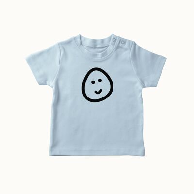 Camiseta TOET Egg (azul cielo)