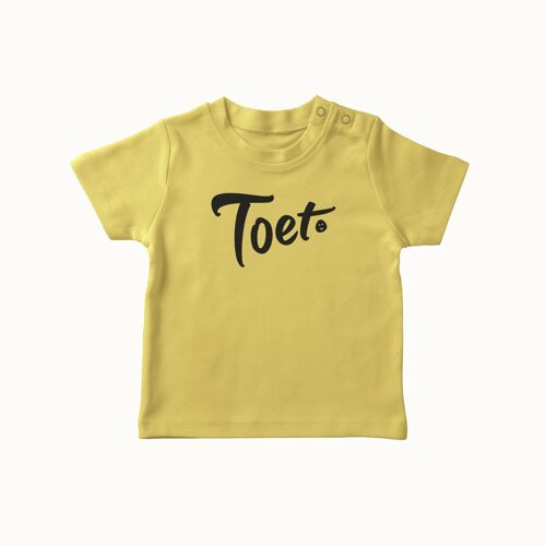 TOET t-shirt (oker yellow)