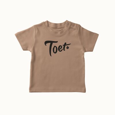 T-shirt TOET (mokka)