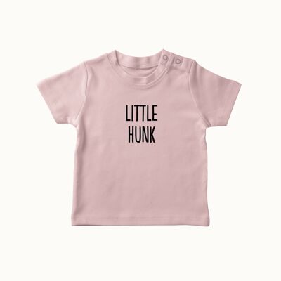 T-shirt Little Hunk (rosa tenue)