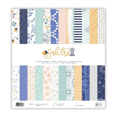 Salitre - Pad of 12 papers 12"x12"