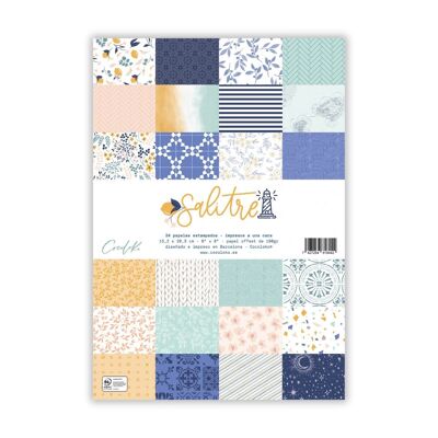 Salitre - Bloc de 24 feuilles 6" x 8"