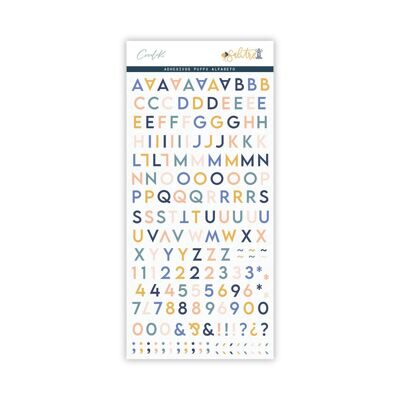 Salitre - Puffy Alphabet Sticker Set