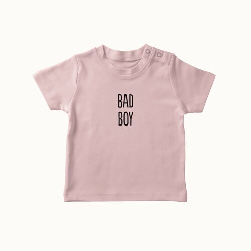 Bad Boy t-shirt (soft pink)
