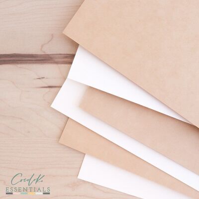 Pack de 6 papier cartonné Kraft naturel par Cocoloko ESSENTIALS