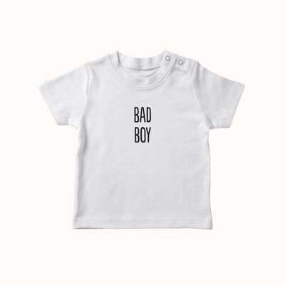 T-shirt Bad Boy (bianco alpino)