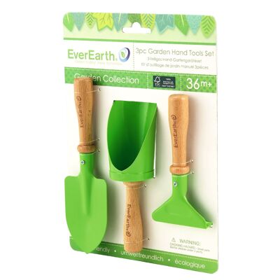 Ensemble d'outils de jardinage à main 3 pièces