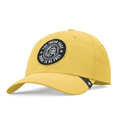 Cappellino unisex The Indian Face Nature giallo