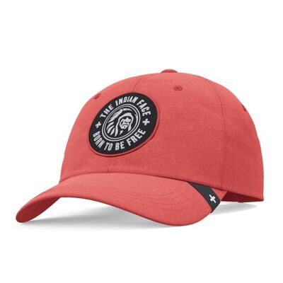 Unisex Cap The Indian Face Nature Red