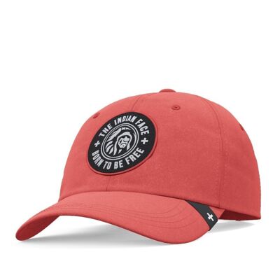 Unisex Cap The Indian Face Nature Red
