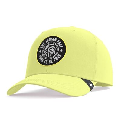 The Indian Face Action Unisex Cap Yellow