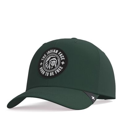 The Indian Face Action Green Unisex Cap