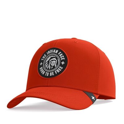 The Indian Face Action Red Unisex Cap
