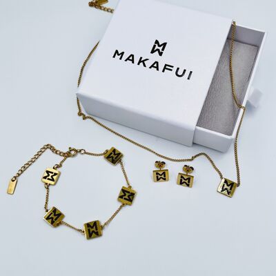 Conjunto de collar lujoso Makafui