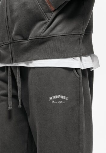 Pantalon de jogging décontracté gris délavé vintage 2