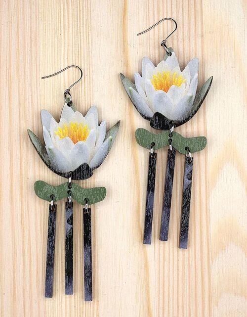 Lumme | Waterlily Earrings