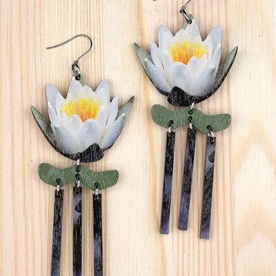 Lumme | Waterlily Earrings